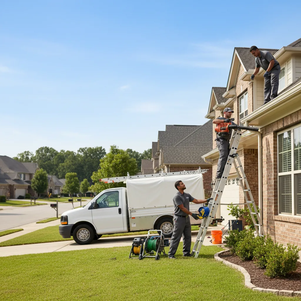 Home Gutter Service in Middle Point, OH near me